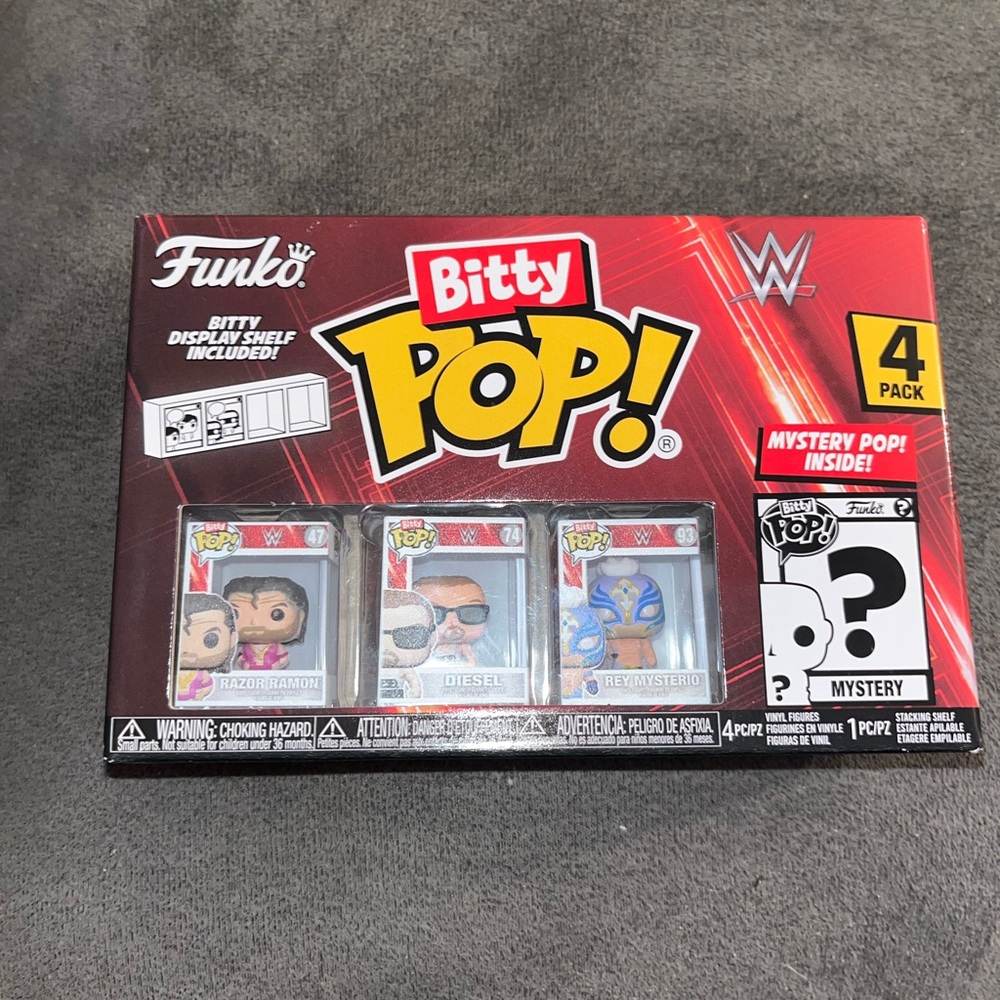 🆕 Funko BITTY POP! MINI PACK WWE World
Wrestling Entertainment